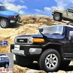 Toyota FJ Cruiser 2-Door SUV (Molded Black) (Snap) 1/24 Fujimi