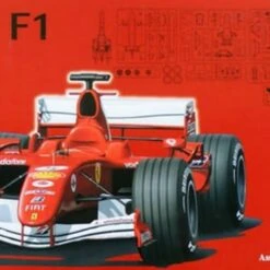 Ferrari 248 F1 2006 Grand Prix Race Car 1/20 Fujimi