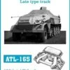 SdKfz 8 12t Late Track Set (110 Links) 1/35 Friulmodel