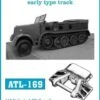 SdKfz 8 12t Early Track Set (110 Links) 1/35 Friulmodel