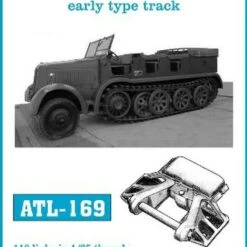 SdKfz 8 12t Early Track Set (110 Links) 1/35 Friulmodel