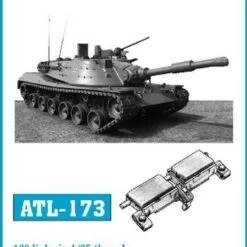 MBT70/Kpz70 Track Set (160 Links) 1/35 Friulmodel