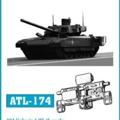 T14 Armata Track Set (194 Links) 1/35 Friulmodel