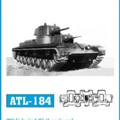KV-5/SMK Track Set (230 Links) 1/35 Friulmodel