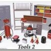 Garage Tools Set #2 1/24 Fujimi