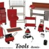 Garage Tool Set - Remix 1/24 Fujimi