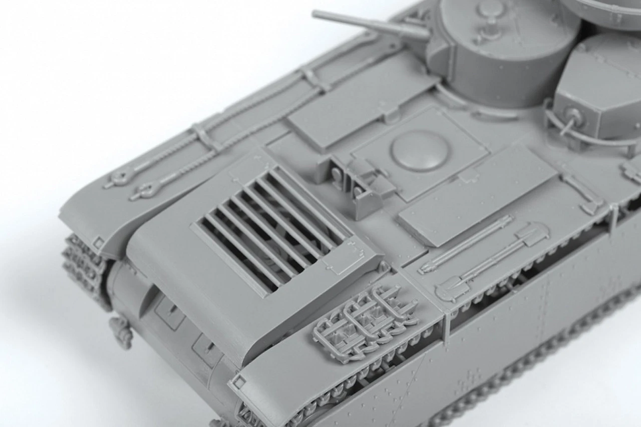 Soviet T35 Heavy Tank (Snap) 1/72 Zvezda - Image 4
