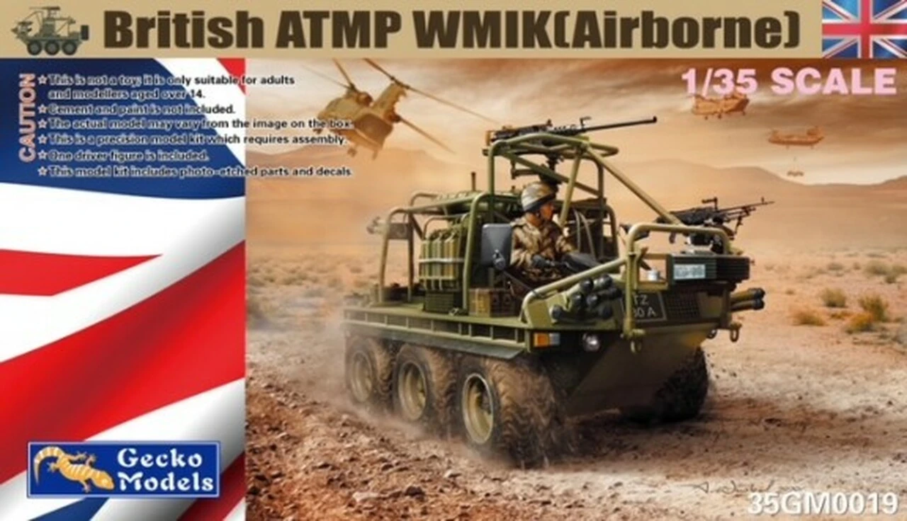 British ATMP(All Terrain Mobility Platform) WMIK Vehicle (Airborne) 1/35 Gecko Models