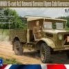 Bedford MWD 15ct 4x2 General Service Open Cab/Aeroscreen Truck 1/35 Gecko Models