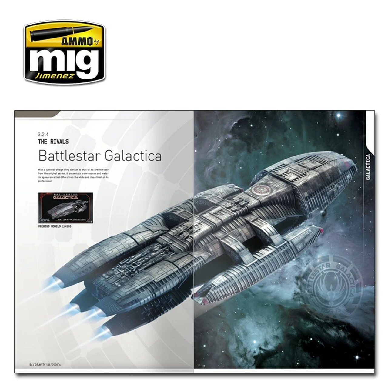 Gravity 1.0: Sci-Fi Modelling Perfect Guide (Book) AMMO by Mig Jimenez - Image 2