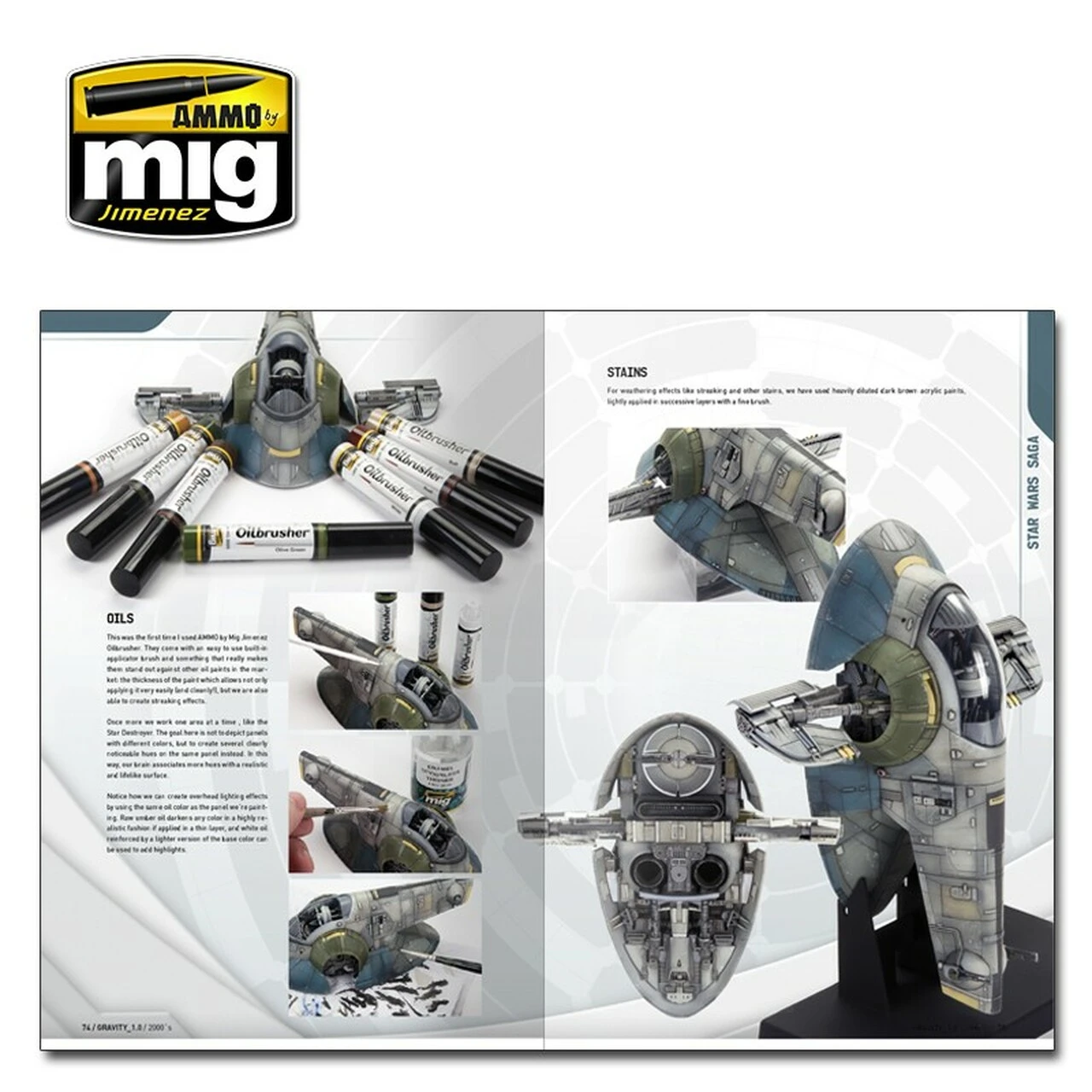 Gravity 1.0: Sci-Fi Modelling Perfect Guide (Book) AMMO by Mig Jimenez - Image 9