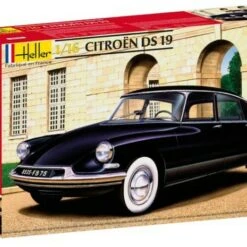 Citroen DS19 4-Door Car 1/16 Heller