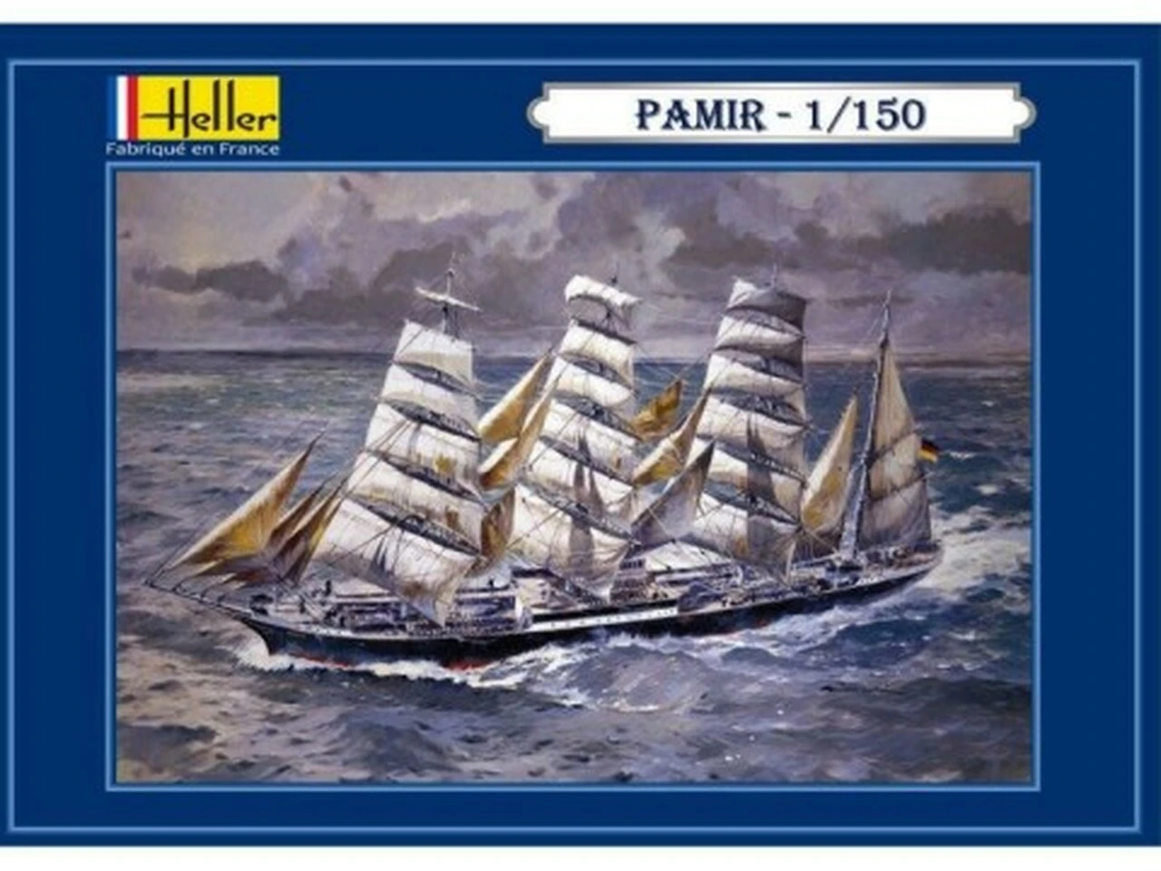 Parmir 4-Masted Sailing Ship 1/150 Heller