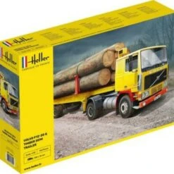Volvo F12-20 Tractor w/Timber & Semi-Trailer 1/32 Heller