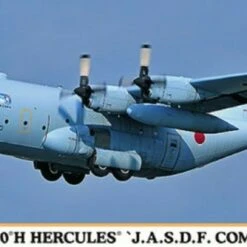 C-130H Hercules JASDF Combo Tactical Cargo Aircraft (2 Kits) 1/200 Hasegawa