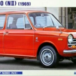 1969 Honda N360 (NII) 2-Door Car 1/24 Hasegawa