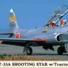 T-33A Shooting Star Aircraft w/Tow Tractor (Ltd Edition) 1/72 Hasegawa