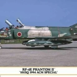 RF-4E Phantom II 501st SQ 1994 ACM Special JASDF Recon Aircraft (Ltd Edition) 1/72 Hasegawa
