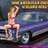 1966 Pontiac Bonneville Coupe w/Resin Girl Figure (Ltd Edition) 1/24 Hasegawa