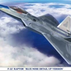 F-22 Raptor Blue Nose Detail Up Version Fighter (Ltd Edition) 1/48 Hasegawa