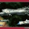 Crusher Joe Cordoba Heavy Cruiser Spacecraft 1/3000 Hasegawa