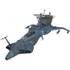 Captain Harlock Space Pirate Battleship Arcadia 2nd Ship Dimension Voyage Phantom Death Shadow (Ltd Edition) (Re-Issue) 1/1500 Hasegawa