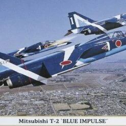 Mitsubishi T-2 Blue Impulse Modern Aerobatic Team Aircraft 1/48 Hasegawa