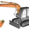 Hitachi ZAXIS 135US Excavator 1/35 Hasegawa