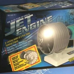 Visible Working Two-Spool Turbofan Jet Engine w/Electric Motor & Sound Haynes