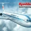 Il-62M Soviet Passenger Aircraft 1/144 ICM Models
