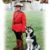 Royal Canadian Mounted Police Female Officer & Dog 1/16 ICM Models