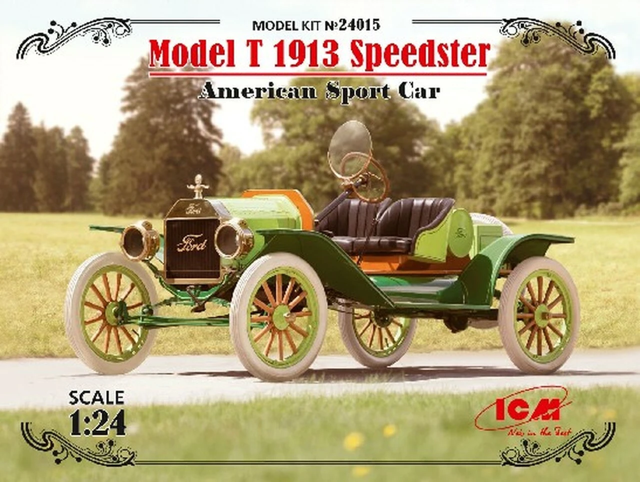 American Model T 1913 Speedster 1/24 ICM Models