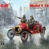 Model T 1914 Fire Truck & Crew 1/24 ICM Models
