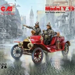 Model T 1914 Fire Truck & Crew 1/24 ICM Models