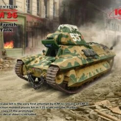 WWII FCM36 French Light Tank 1/35 ICM Models