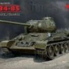 T-34/85 WWII Soviet Medium Tank 1/35 ICM Models