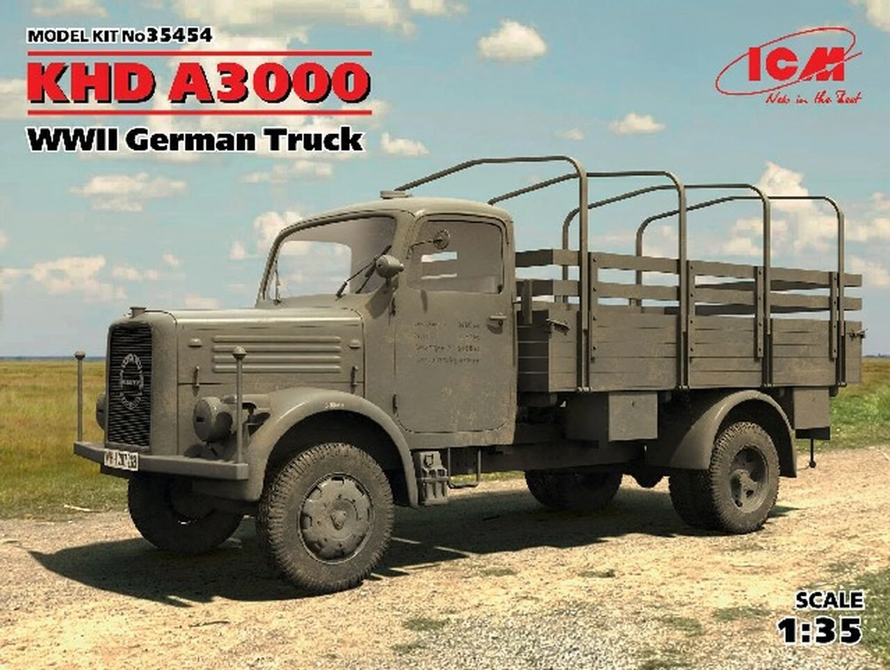 KHD A3000 WWII German Army Truck 1/35 ICM Models