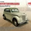 WWII German Kadett K38 Convertible Staff Car w/Top Up 1/35 ICM Models