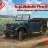 WWII German le.gl.Pkw Kfz1 Light Personnel Car 1/35 ICM Models