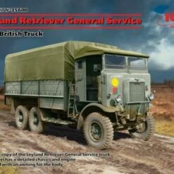 WWII Leyland Retriever General Service British Truck 1/35 ICM Models
