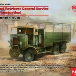 WWII British Leyland Retriever General Service Early Production Truck 1/35 ICM Models
