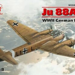 Ju 88A-11 WWII German Bomber 1/48 ICM Models