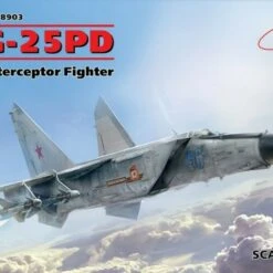 MiG-25PD Soviet Interceptor Fighter 1/48 ICM Models