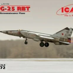 Soviet MiG-25RBT Reconnaissance Plane 1/72 ICM Models