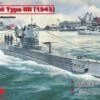 U-Boat Type IIB 1/144 ICM Models