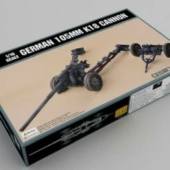 German 105mm K18 Cannon 1/16 I Love Kit