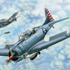 SBD-3/4 Dauntless Dive Bomber 1/18 I Love Kit