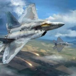 F-22A Raptor Fighter 1/48 I Love Kit