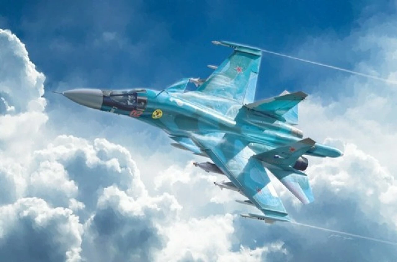 Sukhoi Su-34/32FN Fighter 1/72 Italeri