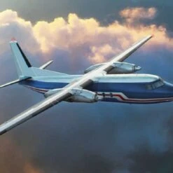 Fokker F27-400 Friendship Twin-Engine Aircraft 1/72 Italeri